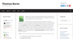 Desktop Screenshot of blog.bores.fr